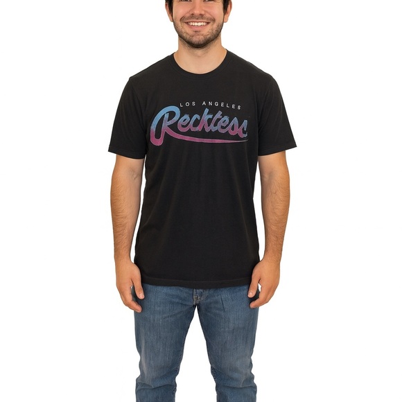 Young and Reckless Los Angeles Reckless Graphic Tee Size Medium - Picture 1 of 5